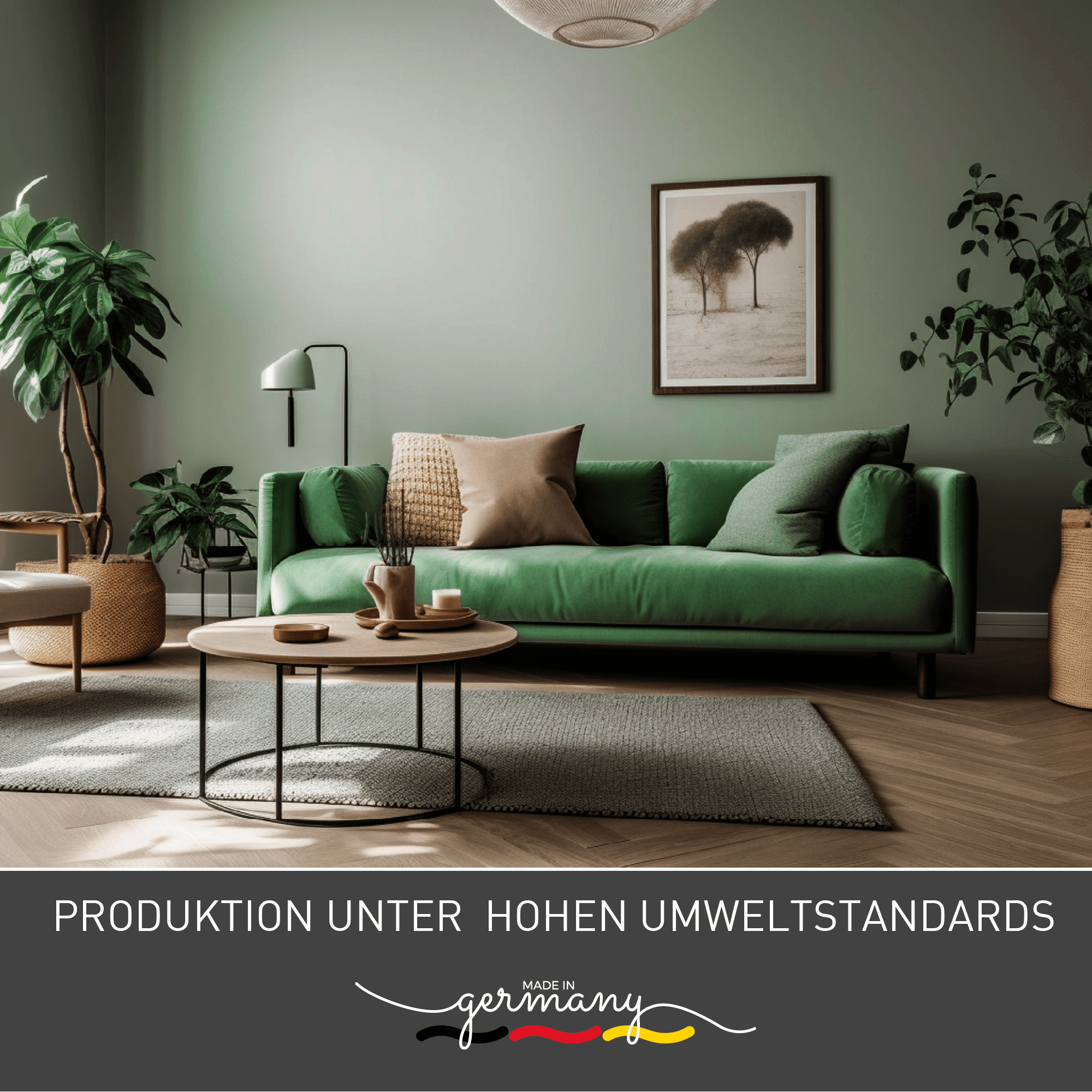 Wandfarbe edelmatt Salbeigrün No. 640 Design Collection 5L - Craft Colors