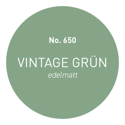 Wandfarbe edelmatt Vintagegrün No. 650 Design Collection 5L - Craft Colors