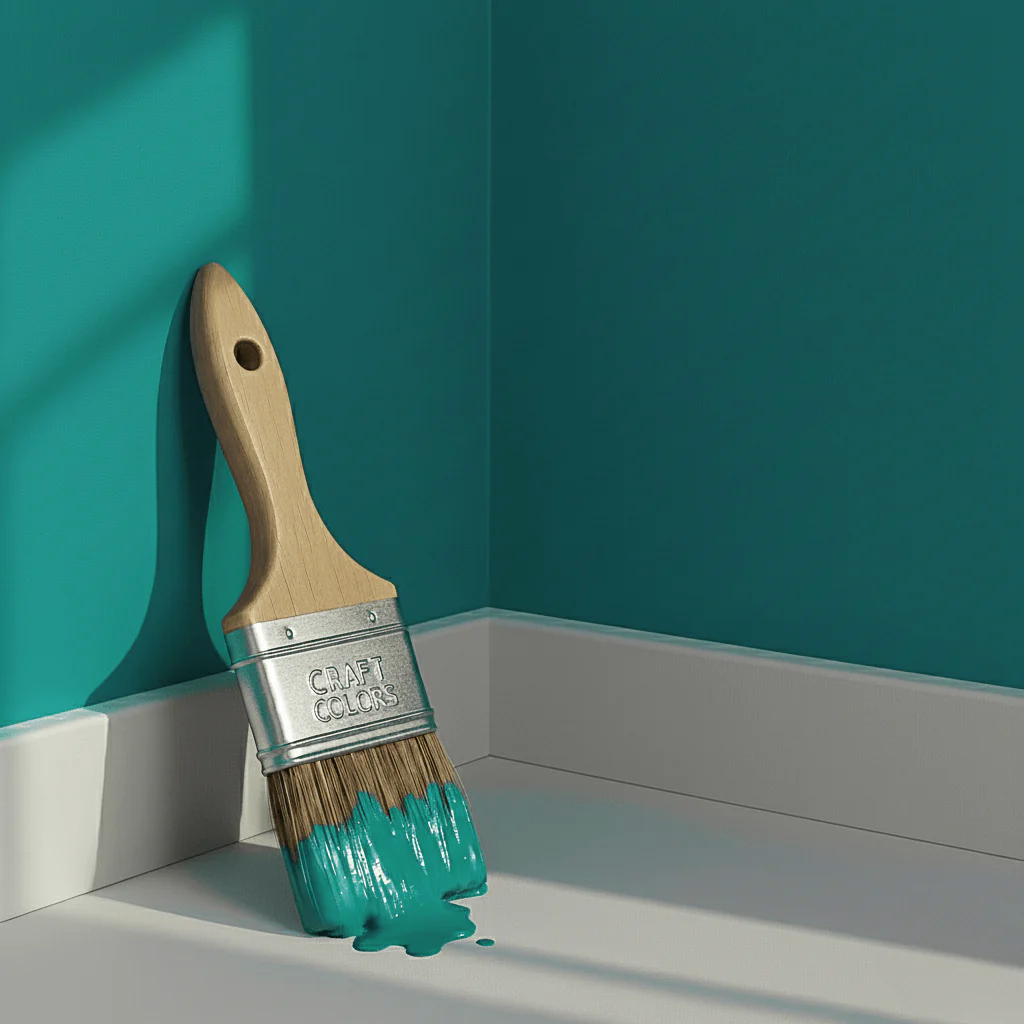 Wandfarbe Petrol No. 570 Design Collection ( 5L ) edelmatt