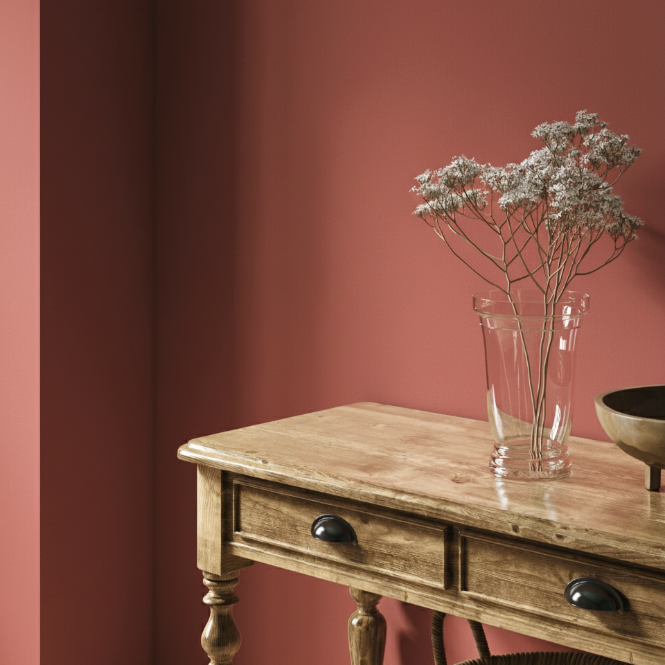 Wandfarbe dunkels Puder No. 432.mix Individual ( 5,25 L) edelmatt