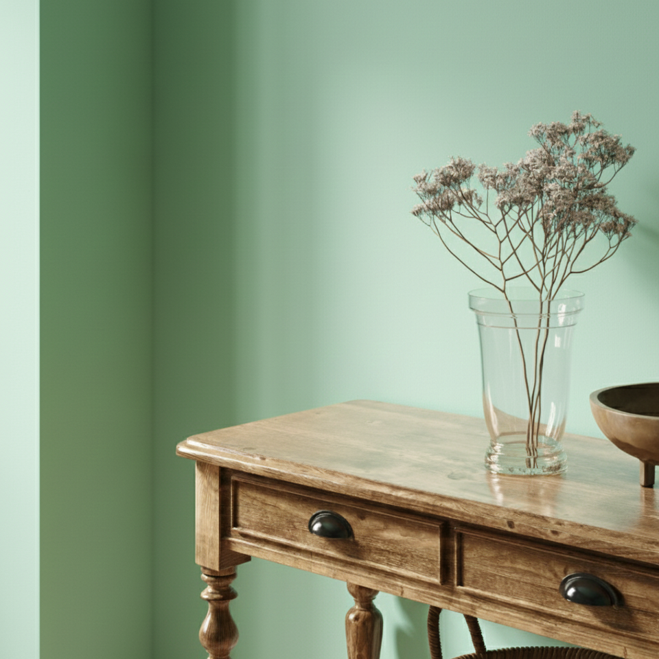 Wandfarbe Helles Mintgrün No. 623.mix Individual ( 5,25 L) edelmatt