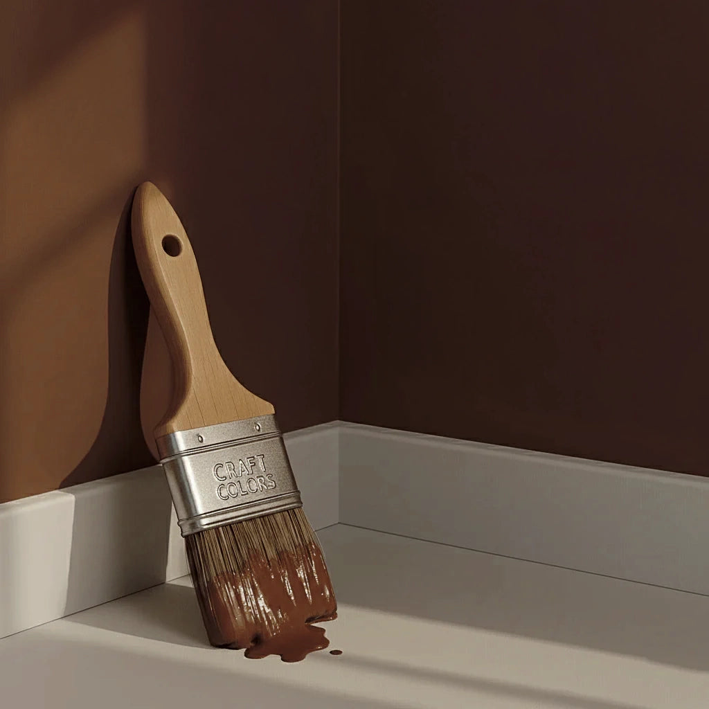 Wandfarbe Kaffeebraun No. 872 matt Strong+ Nassabriebklasse 1 (5L)