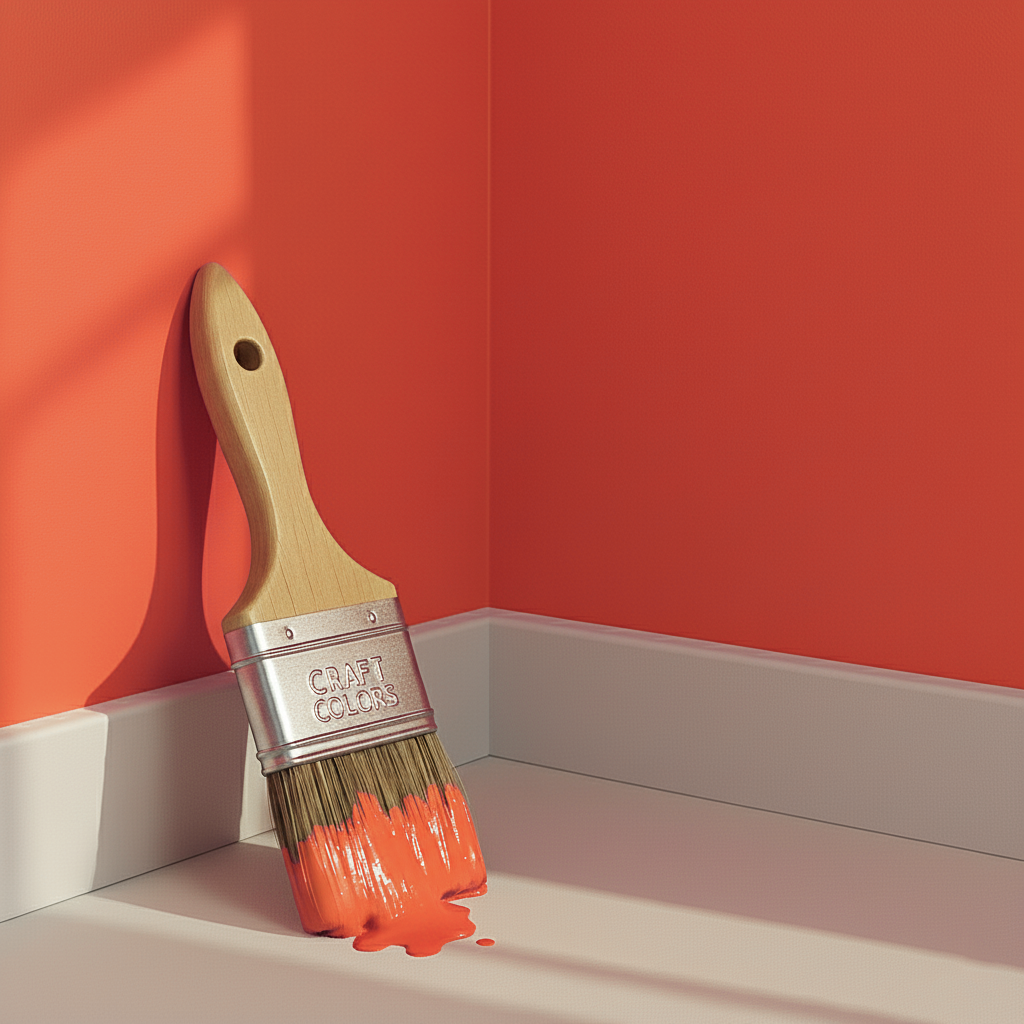 Wandfarbe Kürbis Orange No. 280 Design Collection ( 5L ) edelmatt