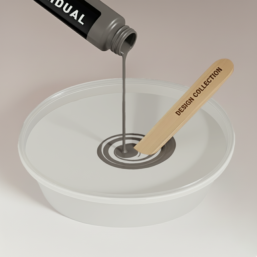 Wandfarbe Perlweiß No. 705.mix Individual ( 5,25 L) edelmatt