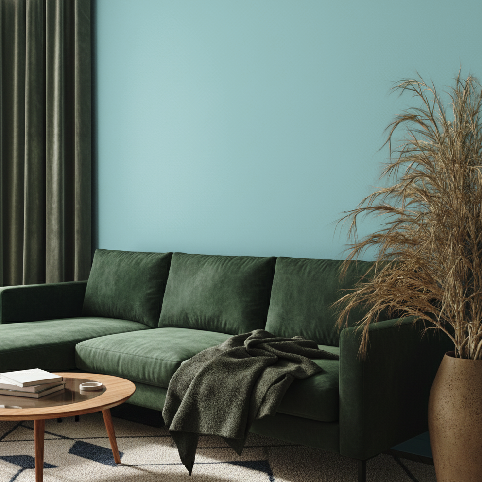 Wandfarbe Babyblau Prinzenblau No. 502 Design Collection ( 5L ) edelmatt