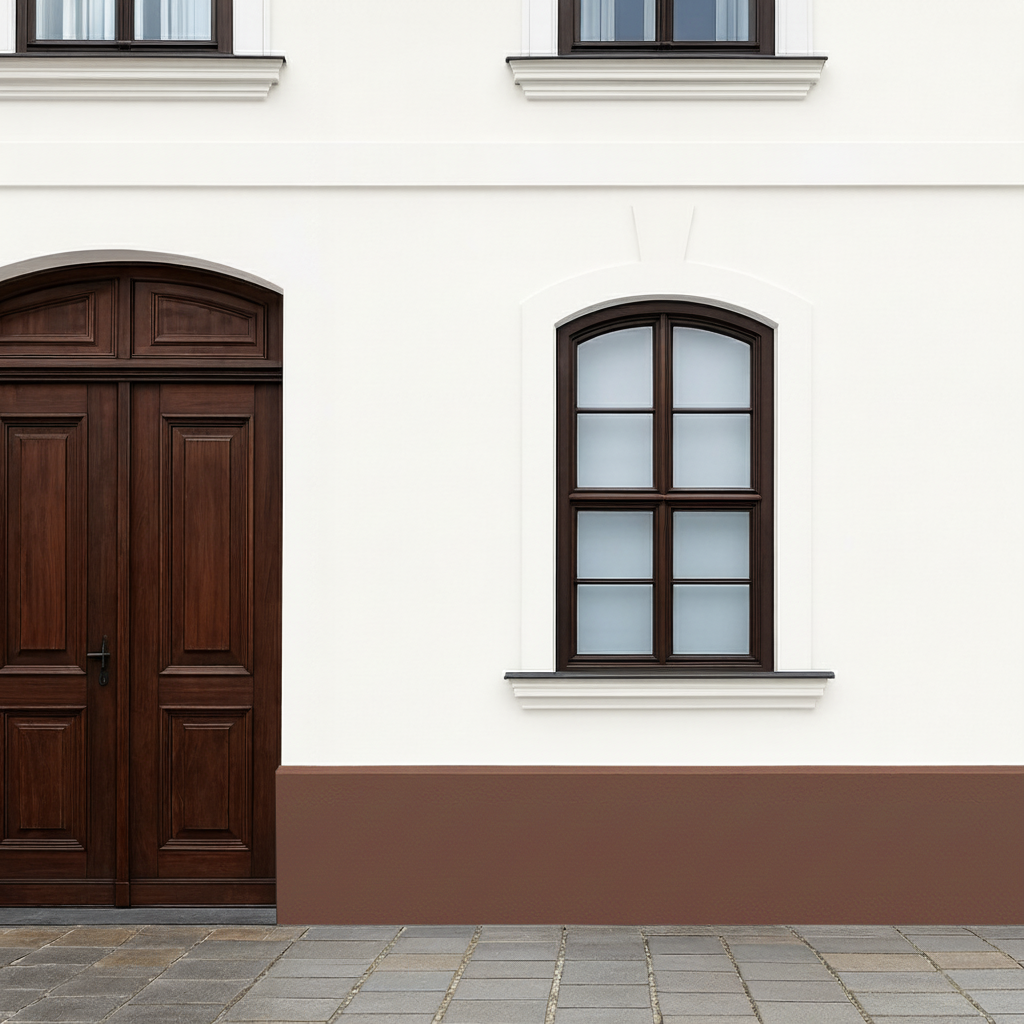 Sockelfarbe  / Fassadenfarbe  5L  | Dunkel Braun