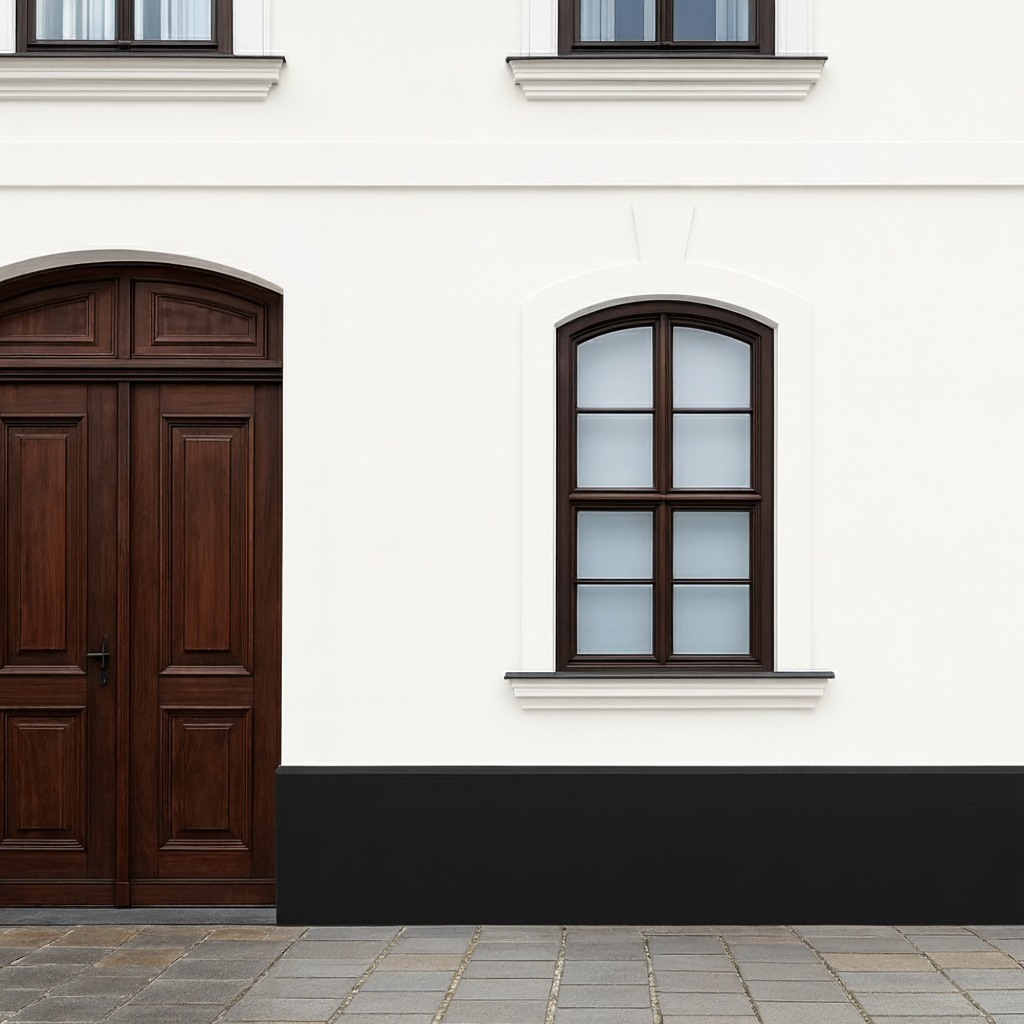 Sockelfarbe  / Fassadenfarbe 5L | Schwarz