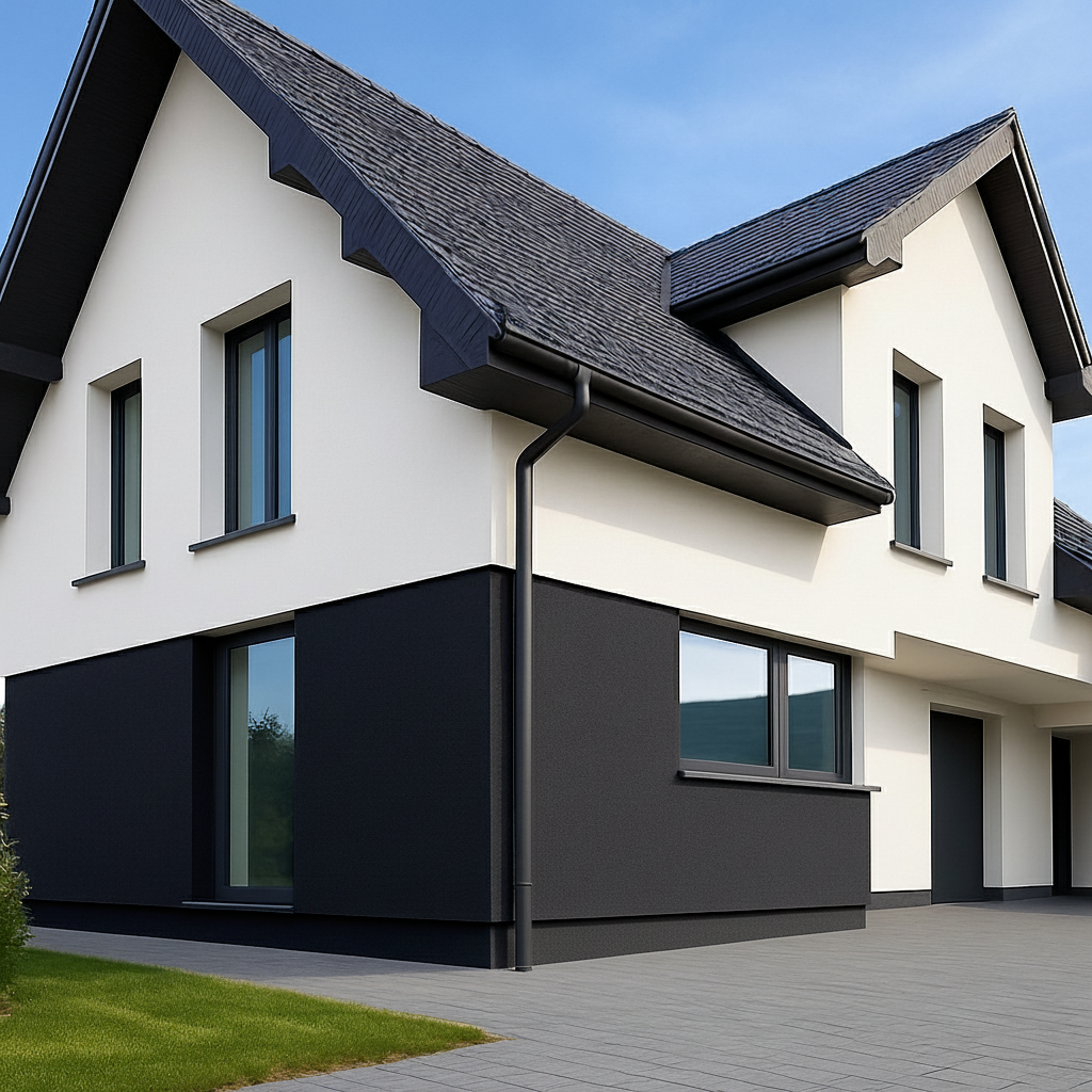 Sockelfarbe  / Fassadenfarbe 5L | Schwarz