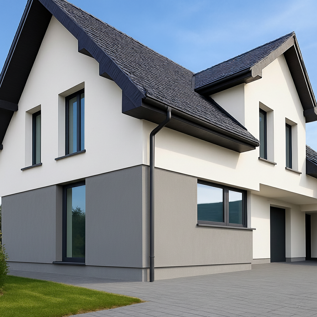 Sockelfarbe  / Fassadenfarbe 5L | Steingrau