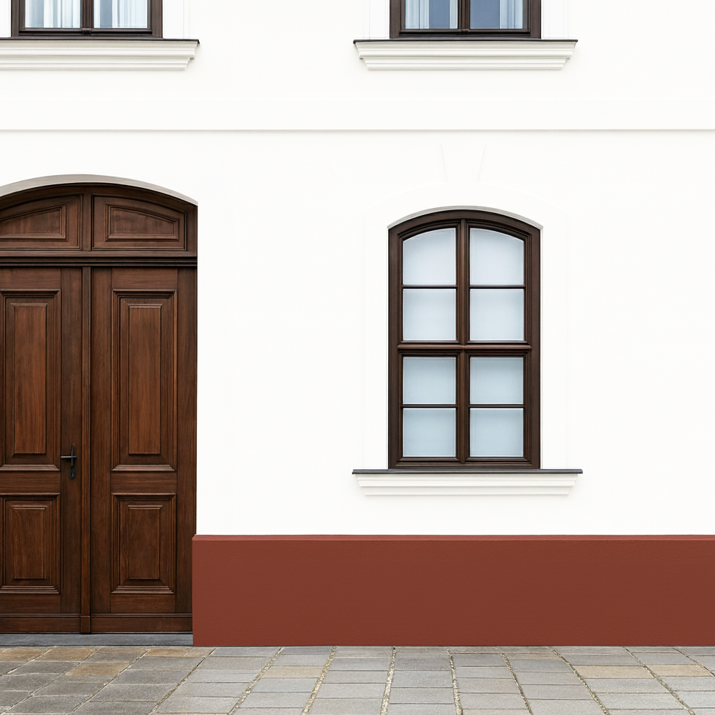 Sockelfarbe  / Fassadenfarbe 5L | Ziegelrot