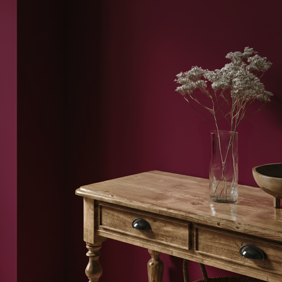 Wandfarbe Weinrot No. 492 Design Collection ( 5L ) edelmatt